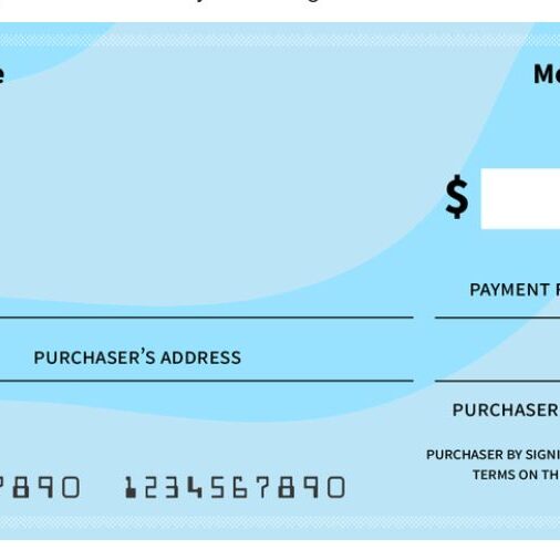 1Capture money order